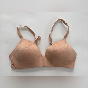 Women's Tommy John Floral Design Nude Bra Size 38C